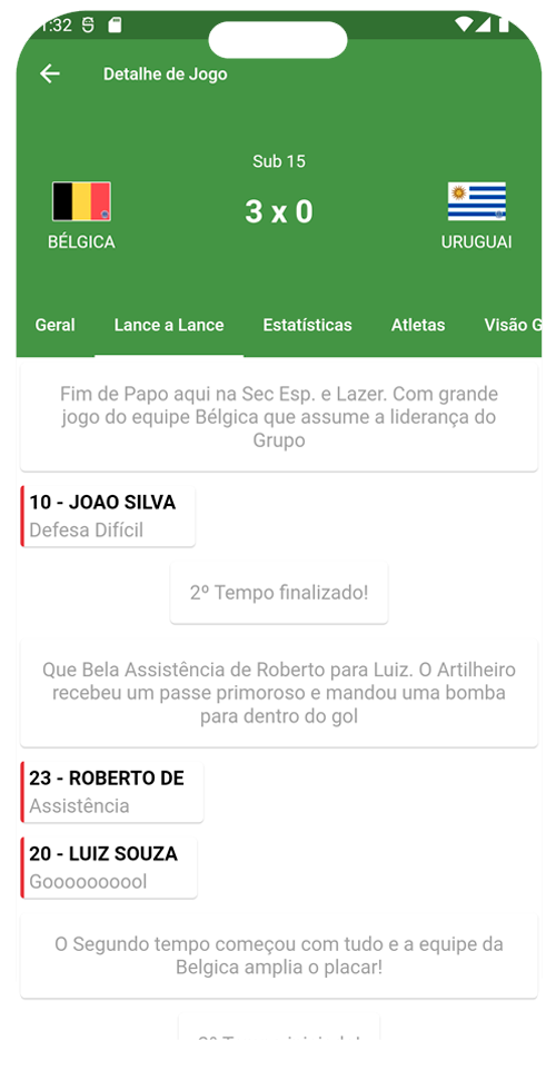 Print do Lance a Lance